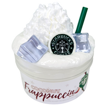 Load image into Gallery viewer, COCONUT FRAPPUCCINO FIZZ SLIME
