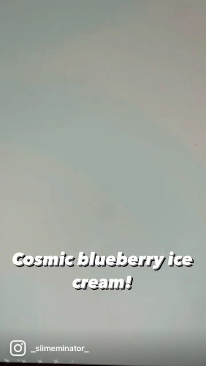 Cosmic blueberry ice cream Slime, Cloud Slime 