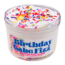 Load image into Gallery viewer, BIRTHDAY CAKE FIZZ - Butter Fizz Slime

